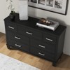 Dresser for Bedroom with 7 Drawers, Storage Chest of Drawers with Metal Handle, Wooden Dresser Organizer for Living Room,Closet,Entryway,Nursery - 3 of 4