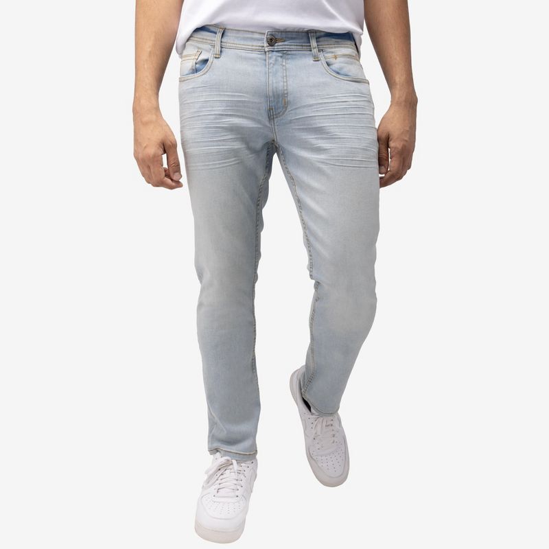 CULTURA Men's Slim Fit Denim Jeans, 4 of 5