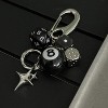 Attop 8 Ball Dice Charm Keychain - Cute Bag Purse Handbag Accessories - Y2K Aesthetic Key Chain for Women Men - 2 of 4