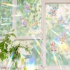 Unique Bargains Window Stickers Non-Adhesive Reusable Rainbow Transparent 1Pc - 3 of 4