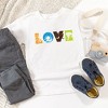 The Juniper Shop Love With Animal Letters Toddler Short Sleeve Tee - 2 of 2