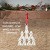 Nambe Twelve Days of Christmas Ornament Eight Maids a Milking, Made of Silver and Gold Plate - 2 of 4