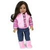 Sophia’s 2 Pack of Doll Eyeglasses for 18" Dolls, Gold/Silver - 4 of 4