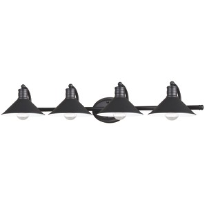 VAXCEL Akron Modern Farmhouse Bathroom Vanity Light Wall Sconce Fixture - 1 of 4
