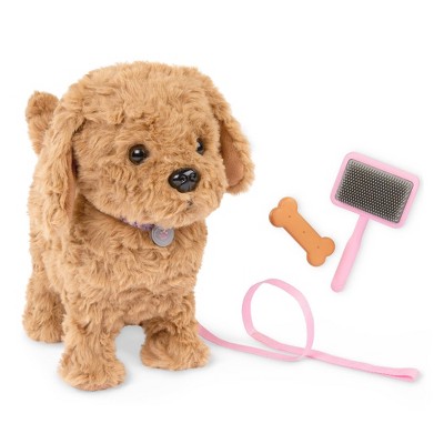 Our Generation Playful Paws Goldendoodle Puppy Walking & Barking Electronic Interactive Pet Dog Plush