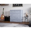 HomeStock Northfield Driftwood Solid Wood Murphy Bed Chest - 3 of 4