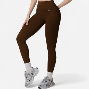 Anna-Kaci Active Women's High Waist Full-Length Seamless Leggings with Ultra-Stretchy Fabric - 1 of 4