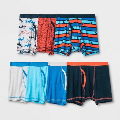 Cat & Jack Little Boys Classic Briefs Underwear 2 Pairs Size Small (6/7)