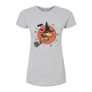 Women's - Peanuts - Woodstock Witch Fitted Graphic T-Shirt - 1 of 4