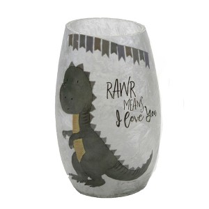 Stony Creek 5.0 Inch Cute Animal Pre-Lit Small Vase Baby Animals Novelty Sculpture Lights - 1 of 3
