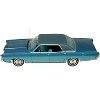 1968 Mercury Brougham Gulfstream Aqua Metallic with Blue Interior Limited Edition 1/43 Model Car by Goldvarg Collection - 4 of 4