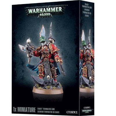 Warhammer Chaos Terminator Lord (2013 Edition) Miniatures Box Set