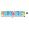 Big Dot of Happiness Tropical Christmas - Petite Beach Santa Holiday Party Paper Table Runner - 12 x 60 inches - 3 of 4