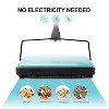 Itopfox Carpet Sweeper Cleaner for Low & Undercoat Carpets, Rugs, Pet Hair, Dust, Scraps, Paper, Small Debris with Brush - Blue - 2 of 4