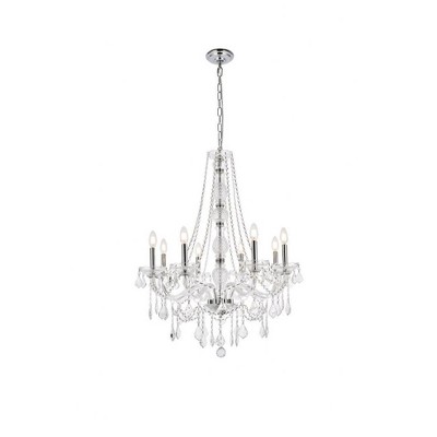 Elegant Lighting Verona 8 - Light Chandelier in  Chrome