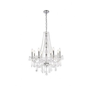 Elegant Lighting Verona 8 - Light Chandelier in  Chrome - 1 of 3