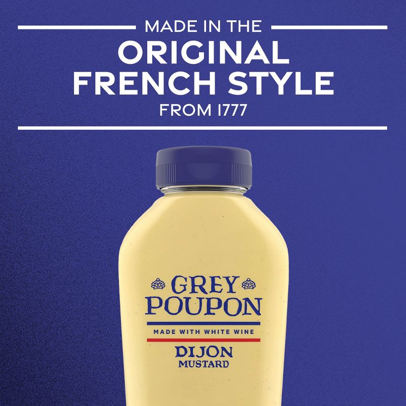 Grey Poupon Dijon Mustard Squeeze Bottle - 10oz, 4 of 12