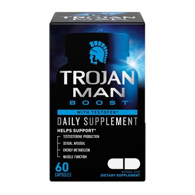 Trojan Man Boost Supplement - 60ct