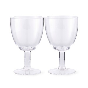 Spode Kit Kemp 17.6oz Goblet Glassware, Set of 2, Soda Lime Glass, Dishwasher Safe, Fabulous Gift, Dinner and Party Use - 1 of 4