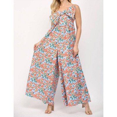 Women's Bow Detail Jumpsuit - Fate