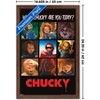 Trends International Child's Play - Which Chucky Are You Today Framed Wall Poster Prints - 3 of 4
