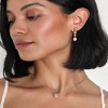 HTUTWOO Pearl Drop Dangle Earrings Fashionable and Versatile Earrings for Wedding Bridesmaids, Prom Jewelry Gifts - 4 of 4