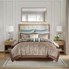 NicBex 12 Piece Polyester King Printed Cotton Bed Set with Bed Sheets,Comfort Sheets Set for Bedroom - 2 of 4