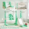 4 in 1 Toddler Slide and Swing Set for Ages 1.5-4, Toddler Playset Playground with Climber, Basketball Hoop - 4 of 4