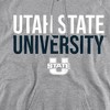 Utah State University Official Stacked Adult Pull-Over Hoodie - 2 of 4