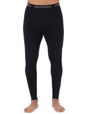 Men's Premium Slim Fit Thermal Pants - Goodfellow & Co™ Black Xxl : Target