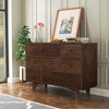 NicBex Solid Wood Spray Paint Drawer Dresser for Bedroom,Classical Drawer with Retro Round Handle,Dressers for Dining Room, Living Room,Kitchen Corridor - 4 of 4