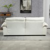 SKRAN 84" Chenille Cloud Sofa Couch, Deep Seat Loveseat, with Memory Foam, 2 Pillows and Dual-Layer Seat Padding for Living Room, Apartment, Office - 4 of 4