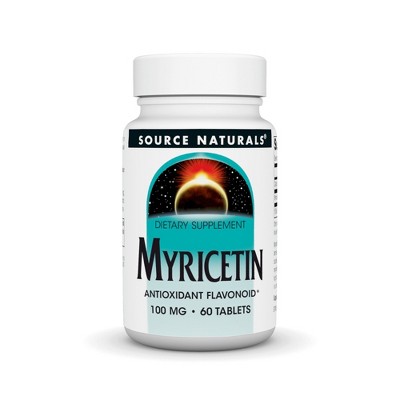 Myricetin 100 mg by Source Naturals, Inc.  -  60 Tablet