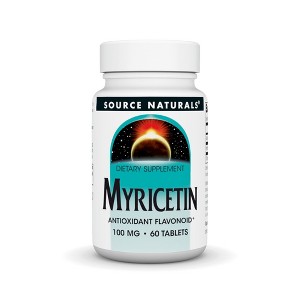 Myricetin 100 mg by Source Naturals, Inc.  -  60 Tablet - 1 of 3