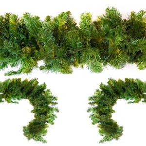 Novelty Lights Deluxe Colorado Pine Christmas Garland - 1 of 4
