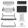 LunaLulink 2 Tier Under Sink Organizers Pull Out Under Cabinet Basket Storage Shelf Sliding Drawer for Kitchen Bathroom - 3 of 4