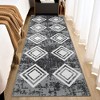 Area Rug Moroccan Soft Rug Modern Geometric Rug for Bedroom Living Room Kitchen Dining Room Rugs - 3 of 4
