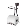 iDesign Over-the-Tank Toilet Paper Holder with Storage - Bronze - 4 of 4