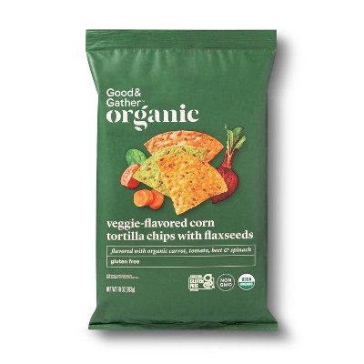 Organic Veggie Tortilla Chips - 10oz - Good & Gather™