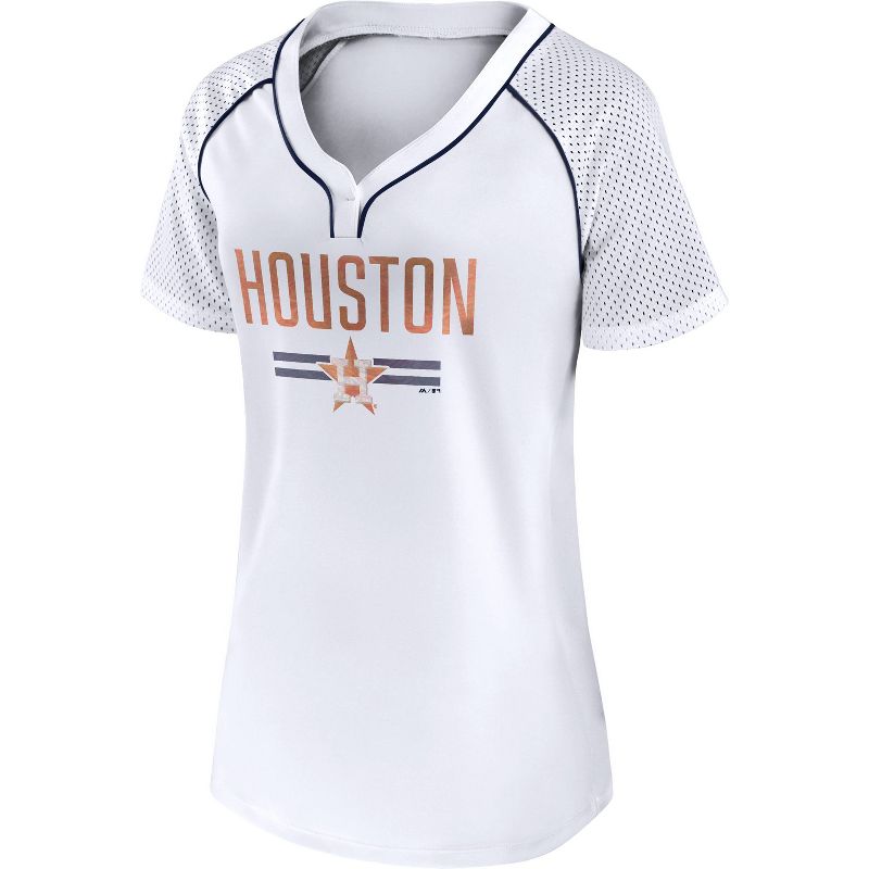 MLB Houston Astros Women&#39;s Short Sleeve Jersey, 1 of 4