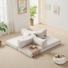 82Inch Modular Sofa, Convertible Sofa Bed, Floor-Standing Sofa Bed, Comfortable Sofa Bed for Living Room and Bedroom - Maison Boucle - 3 of 4