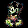 Women's Mickey & Friends Retro Mickey Scribbles T-Shirt - 2 of 4