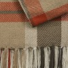 Split P Beige October Spice Plaid Throw 60''L - 3 of 3