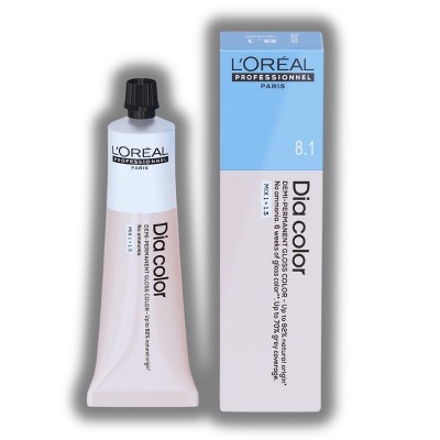 L'Oreal Professionnel DIA COLOR Alkaline Demi-Permanent Gloss Hair Color Dye (formerly Loreal Dia Richesse Haircolor)
