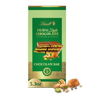 Lindt Dubai Style Milk Chocolate Candy with Pistachio & Kadayif