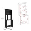 XIYUYEU Home Office Desk Modern Corner Writing Desk with Storage Drawer for Office and Study - 2 of 4