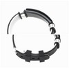 Unique Bargains Color Matching Titanium Steel Bracelets 1 Pc - 3 of 4