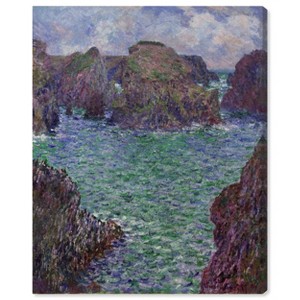 Art Remedy Claude Monet - Belle lle Rocks at Port Goulphar Classic Monet Art Prints Unframed - 1 of 4