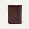 Generic Essentials Men's Leather Casual Card Case Bifold Wallet, Brown, One Size - 3 of 4