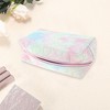 Unique Bargains Heart Tie-Dye Makeup Bag 1 Pc - 3 of 3